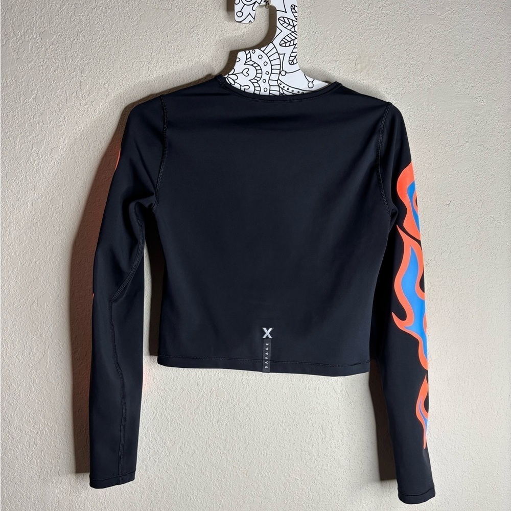 Savage X Fenty RACER X TOP black size small - Picture 3 of 6